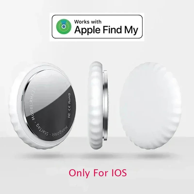 Collier anti-perte réfléchissant pour Apple Airtag avec clochette