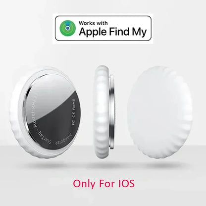 Collier anti-perte réfléchissant pour Apple Airtag avec clochette